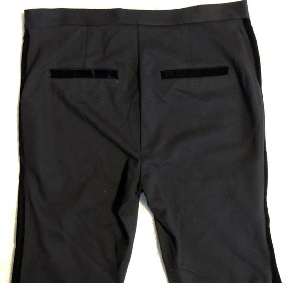 Michael Michael Kors Striped Velvet Skinny Pant - Picture 6 of 8